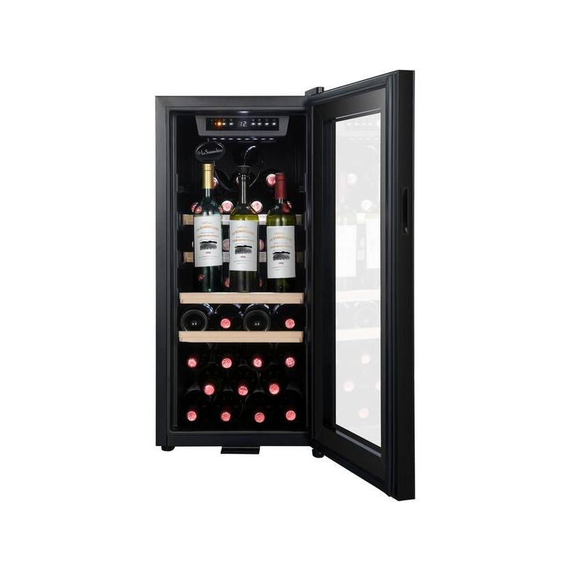 Temperature-controlled cellar LS38BLACK 38 Bottles - La Sommelière