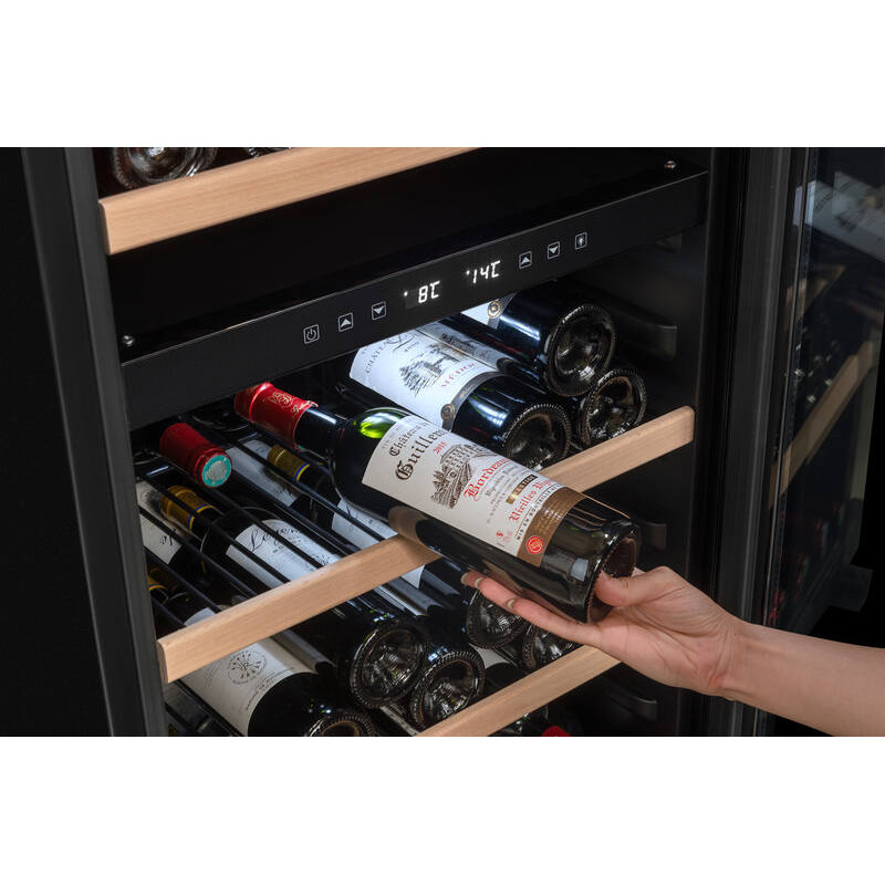 Dual Zone Wine Cooler LS102DZBLACK 102 Bottles - La Sommelière